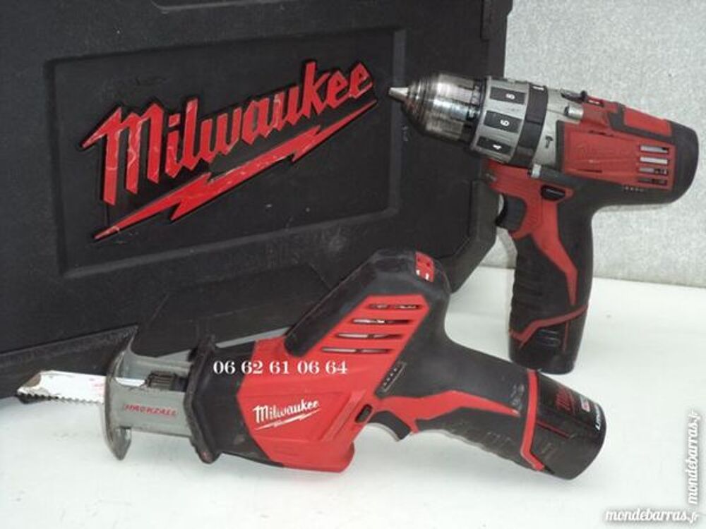 Scie + visseuse MILWAUKEE Bricolage