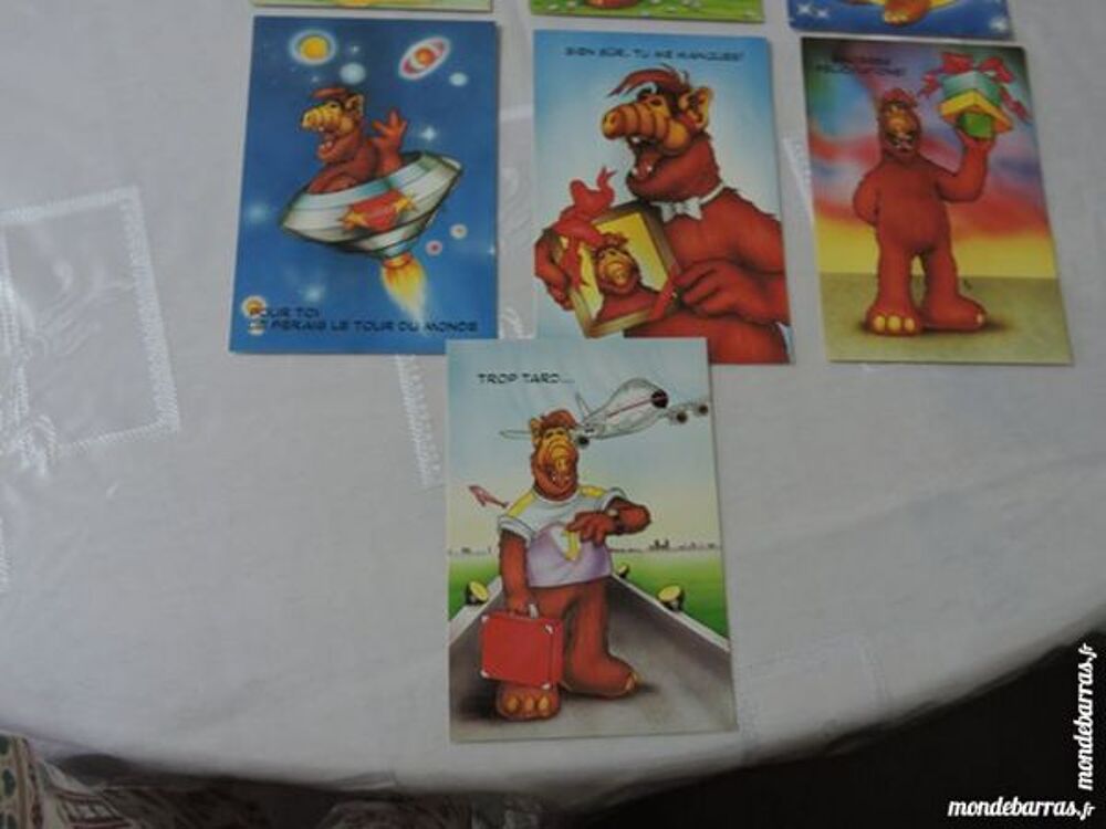 Lot de cartes postales Alf 