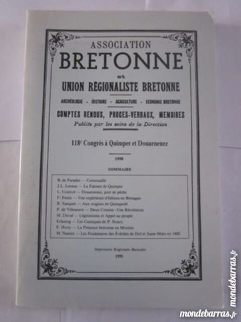 ASSOCIATION BRETONNE ET UNION REGIONALISTE BRETONN 6 Brest (29)