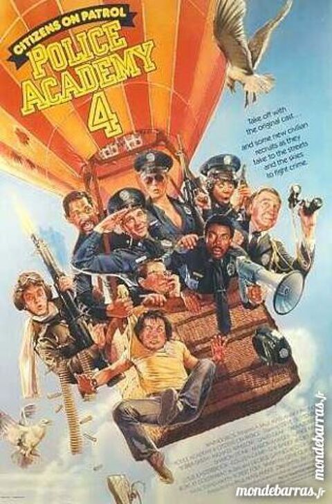 Dvd:  Police Academy 4 (452) 6 Saint-Quentin (02)
