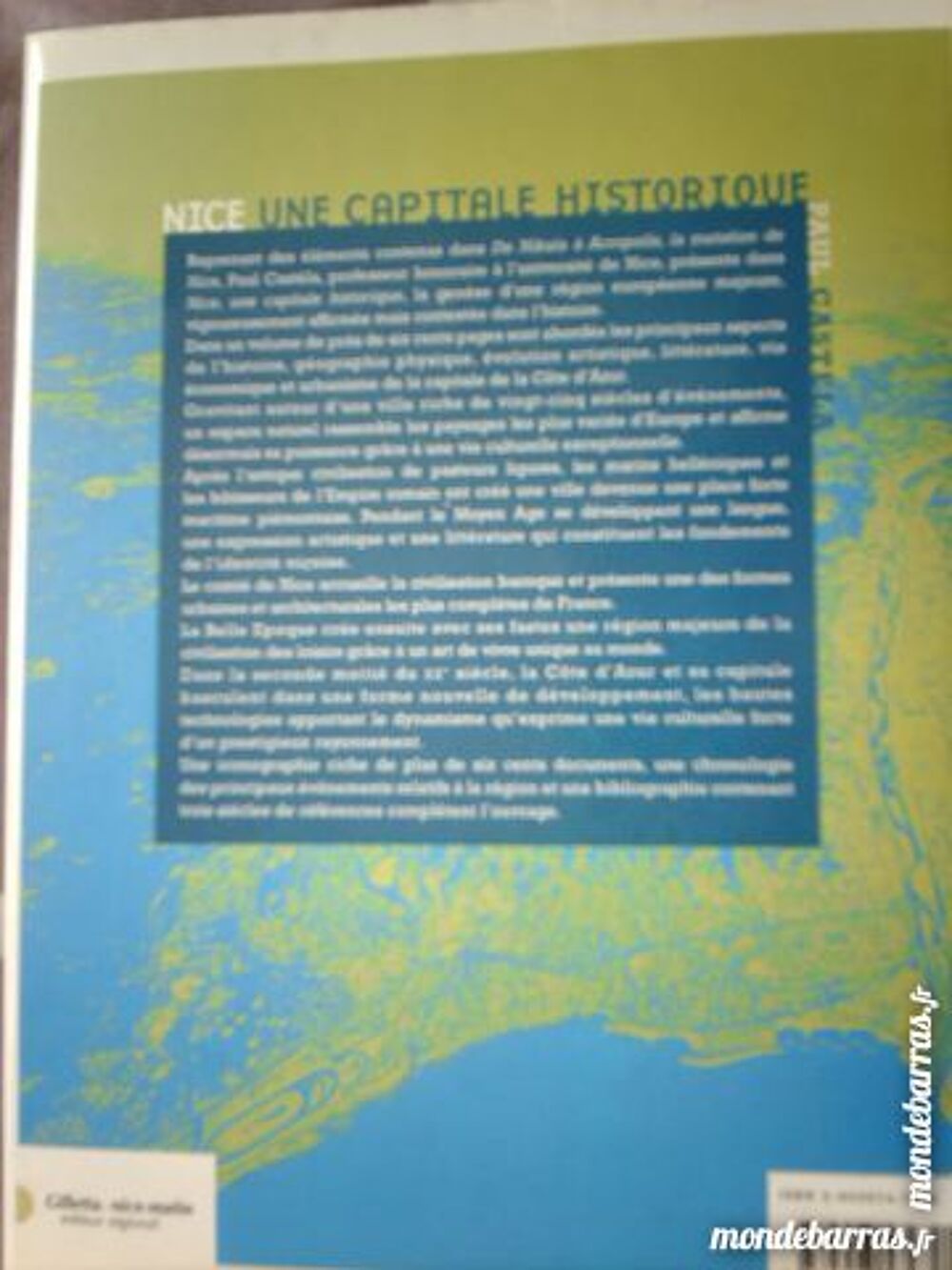 Volume de 567 pages sur Nice Livres et BD