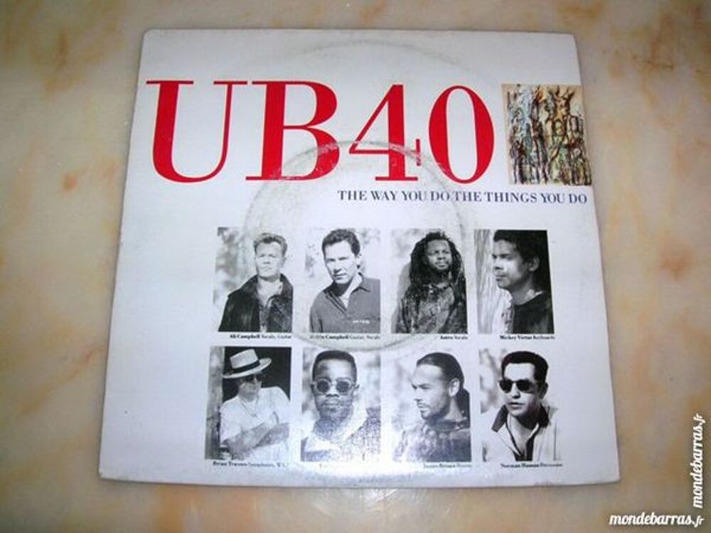 45 TOURS UB40 The way you do the things you do CD et vinyles