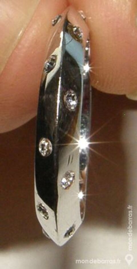 Alliance argent 18 ZIRCONIAS 26 Villeneuve-Saint-Georges (94)