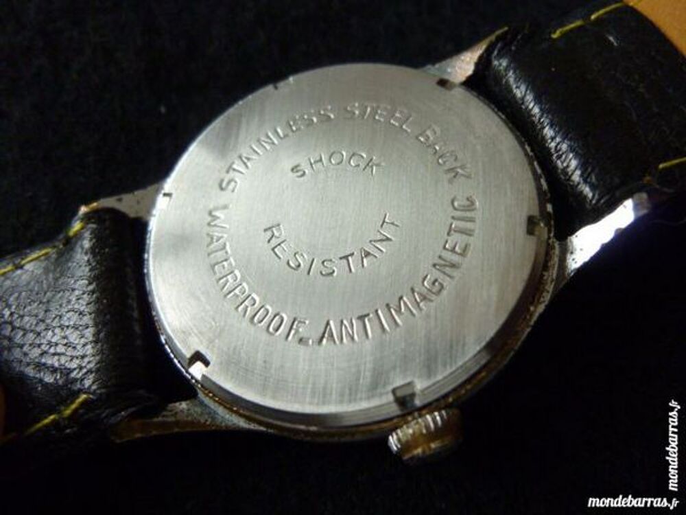 HELBROS INVINCIBLE France m&eacute;canique 1950 7r. DIV01 Bijoux et montres