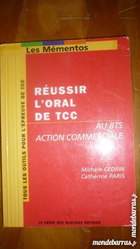 REUSSIR L'ORAL DE TCC au BTS Action Commerciale 2 Le Mans (72)