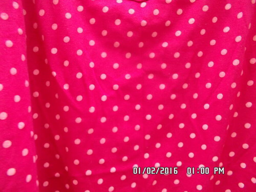 DEBARDEUR ROSE A POIX*JUSTE 2E*KIKI60230 Vêtements