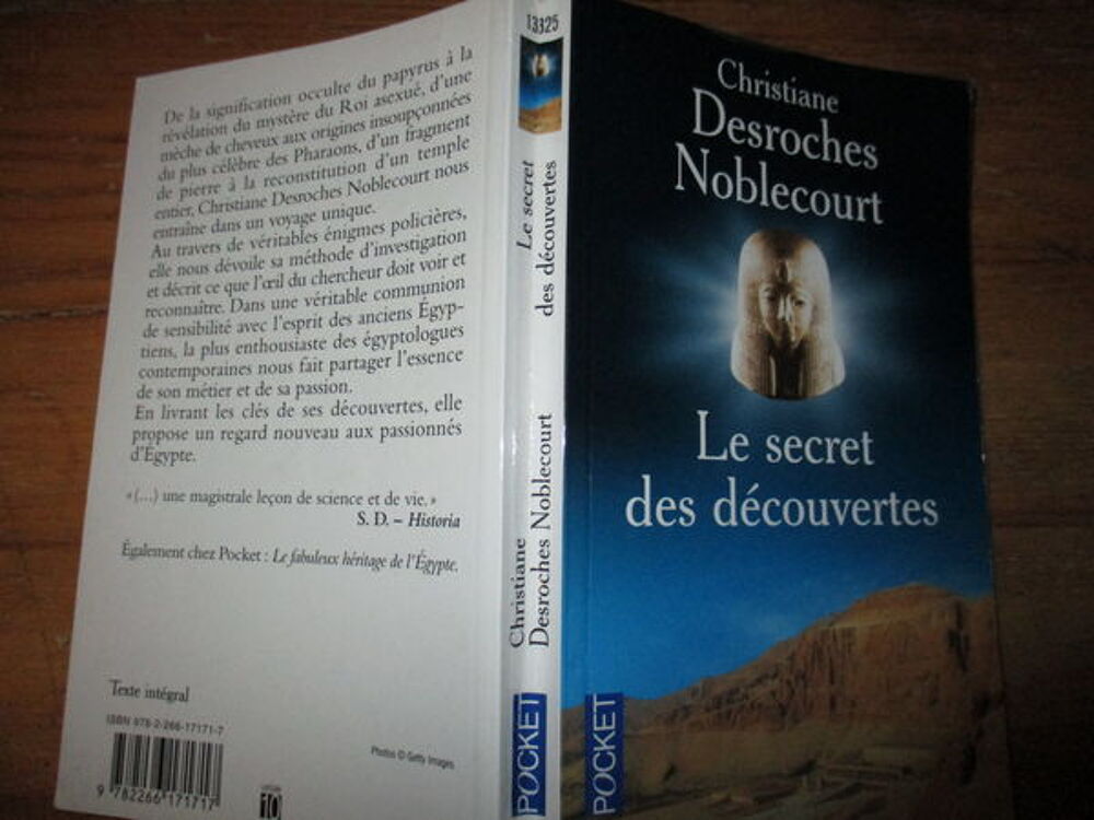 Le secret des d&eacute;couvertes par Christine Desroches Noblecourt Livres et BD