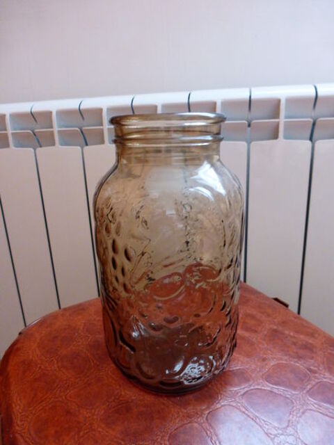 POT  EN VERRE FUM� sans couvercle 2 Faverges (74)