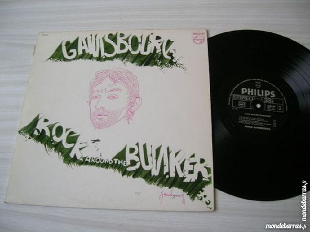 33 TOURS SERGE GAINSBOURG Rock Around the Bunker CD et vinyles
