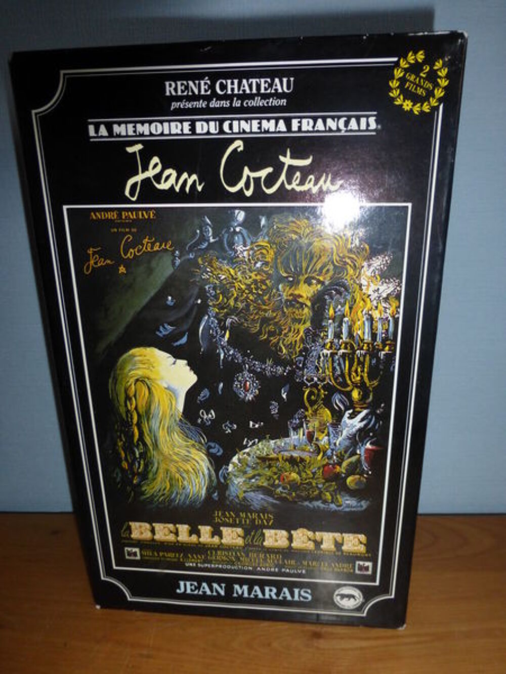 FILM VHS COFFRET JEAN MARAIS Photos/Video/TV