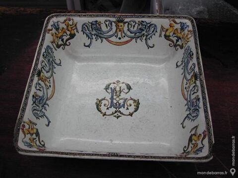 PLAT GIEN antiquit� brocante desvres rouen longwy 50 Dunkerque (59)