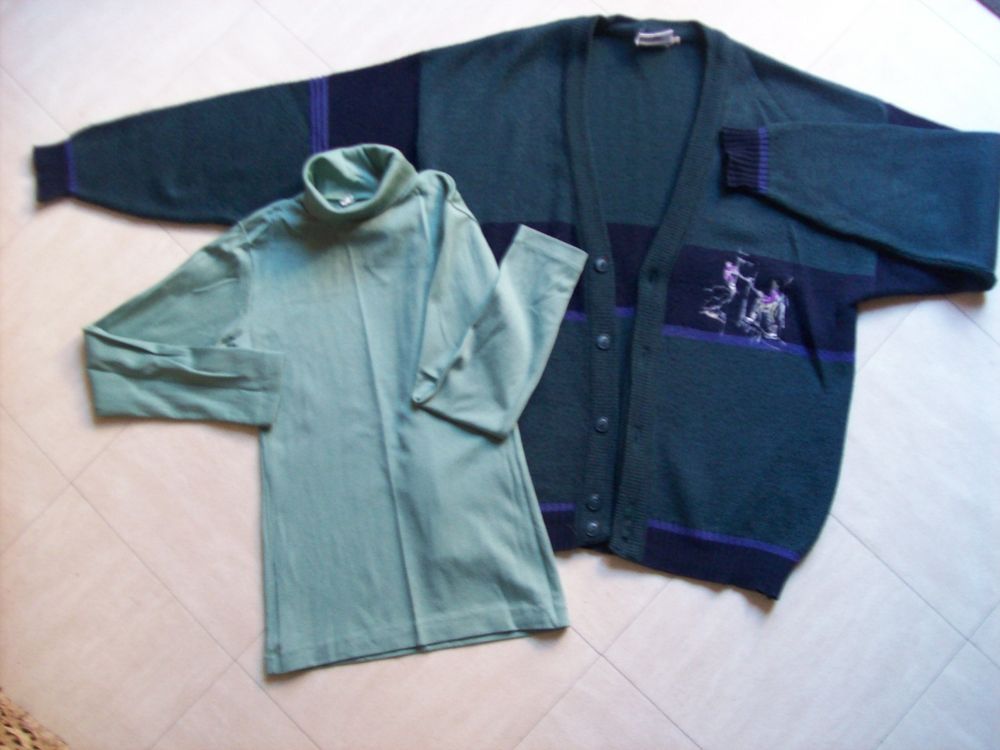 CARDIGAN + ss pull - M - zoe Vêtements