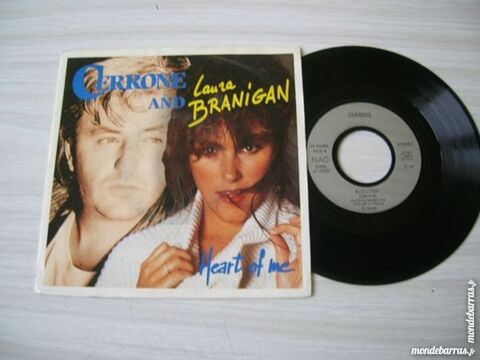 45 TOURS CERRONE AND LAURA BRANIGAN Heart of me 8 Nantes (44)