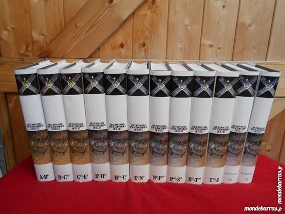 DICTIONNAIRE ENCYCLOP&Eacute;DIQUE &laquo; Quillet &raquo; Livres et BD