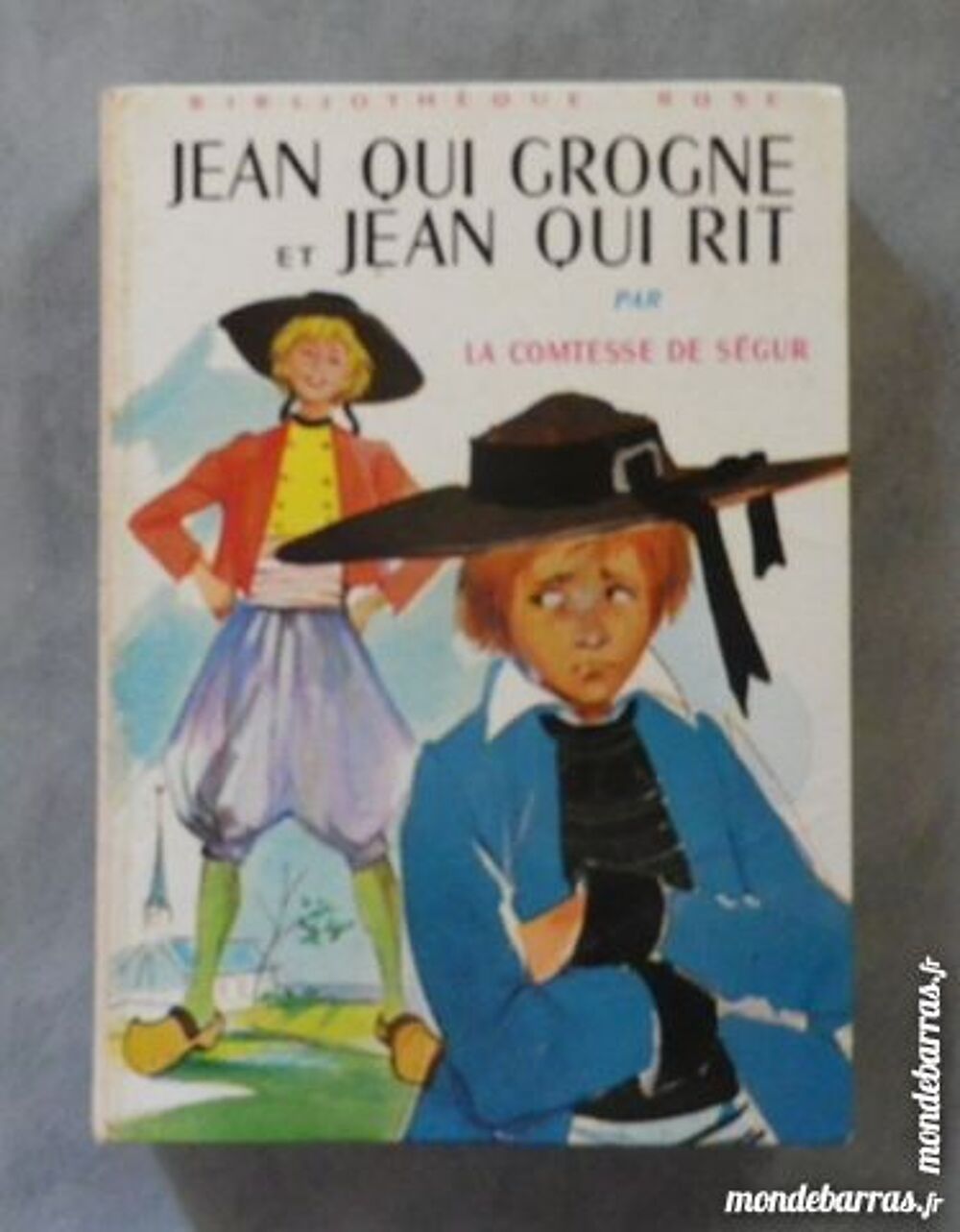 JEAN QUI GROGNE ET JEAN QUI RIT SEGUR BIBLIO ROSE Livres et BD