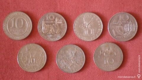 7 pices de 10 Francs 70 Montreuil (93)