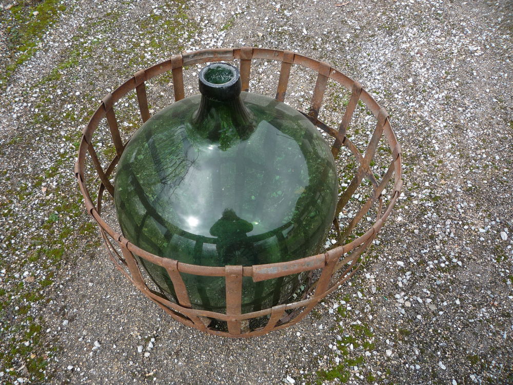 Bonbonne, bombonne verre, dame jeanne Décoration