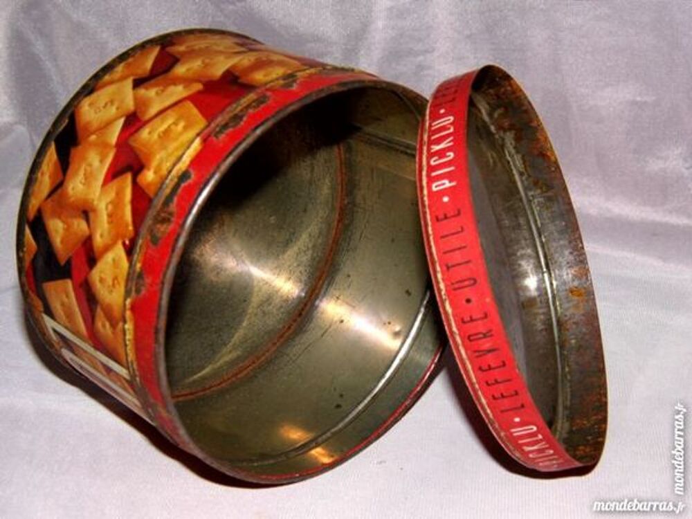 ANCIENNE BOITE BISCUIT LU LEFEVRE UTILE VINTAGE Décoration