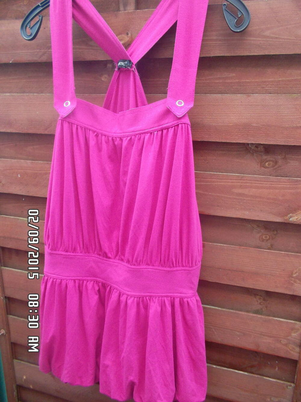 ROBE SALOPETTE ROSE T.42*JUSTE 5E*KIKI60230 Vêtements