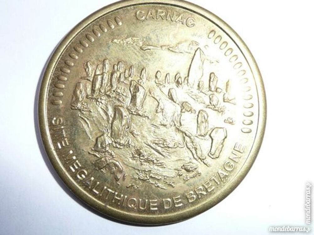 M&eacute;daille touristique Carnac site M&eacute;galithique 