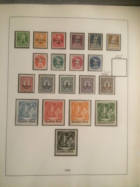 Collection de timbre ALLEMAGNE Priode 1872 - 1944  90 Saint-Beauzire (63)