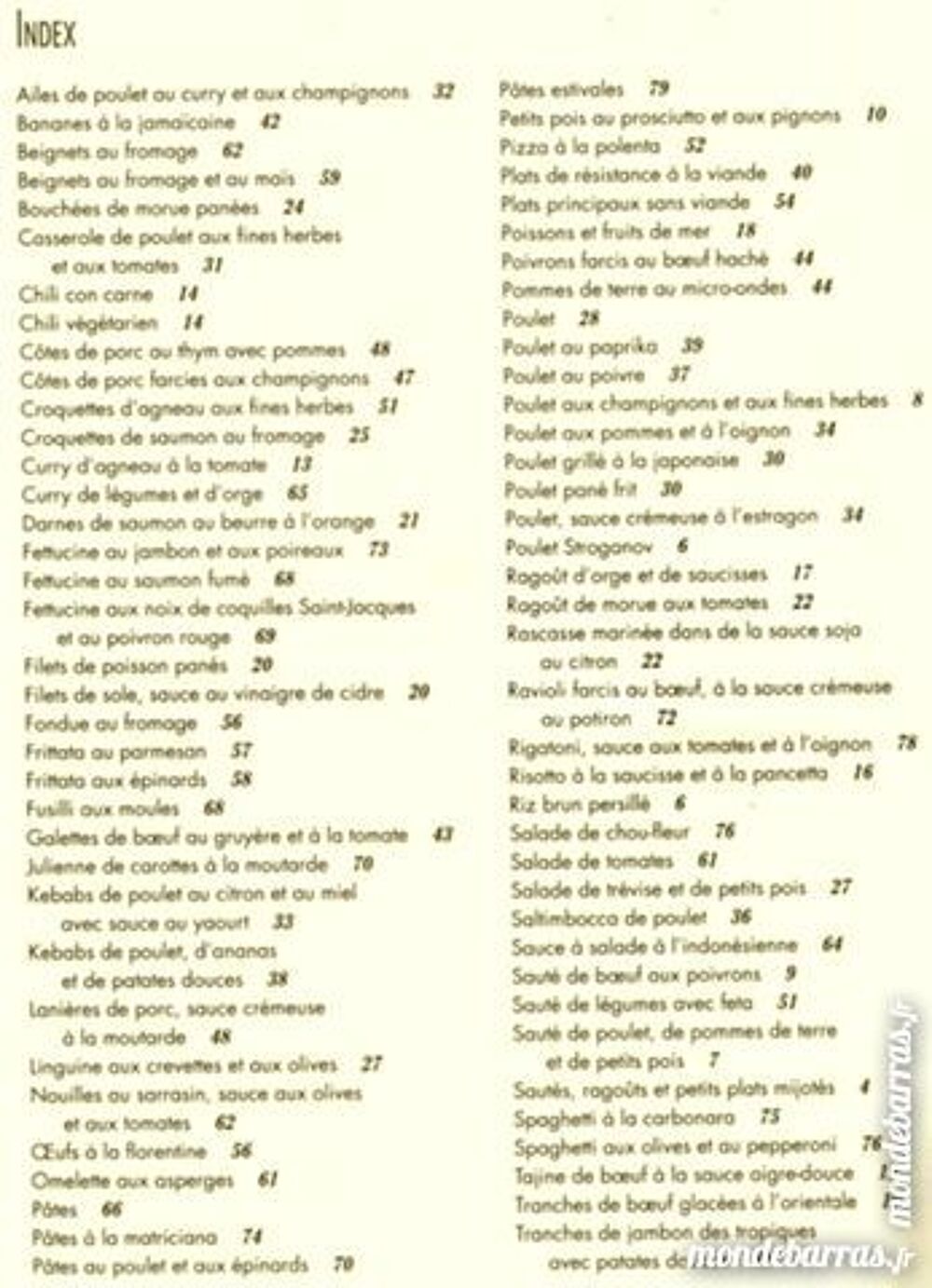 LA CUISINE RAPIDE / prixportcompris Livres et BD