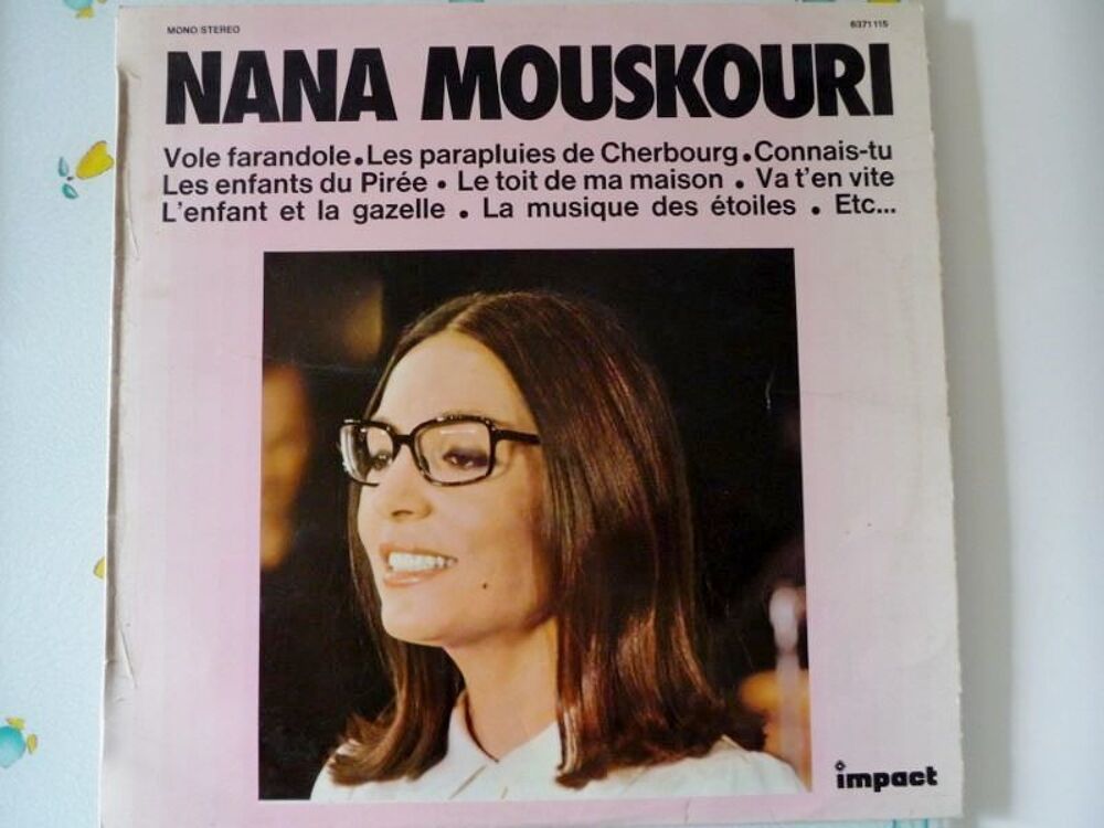 Vinyl Nana MOUSKOURI CD et vinyles