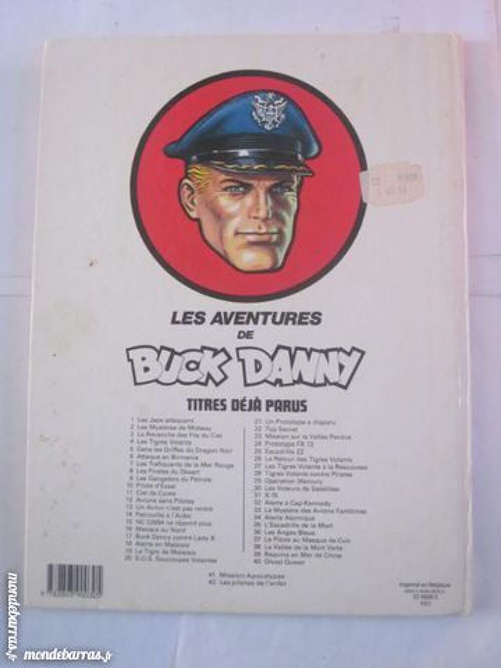 BD E.O. BUCK DANNY N&deg; 43 LE FEU DU CIEL Livres et BD