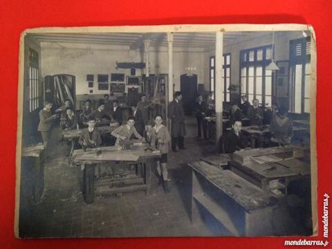 Photo ancienne Ecole atelier menuiserie 1930 19 Nice (06)