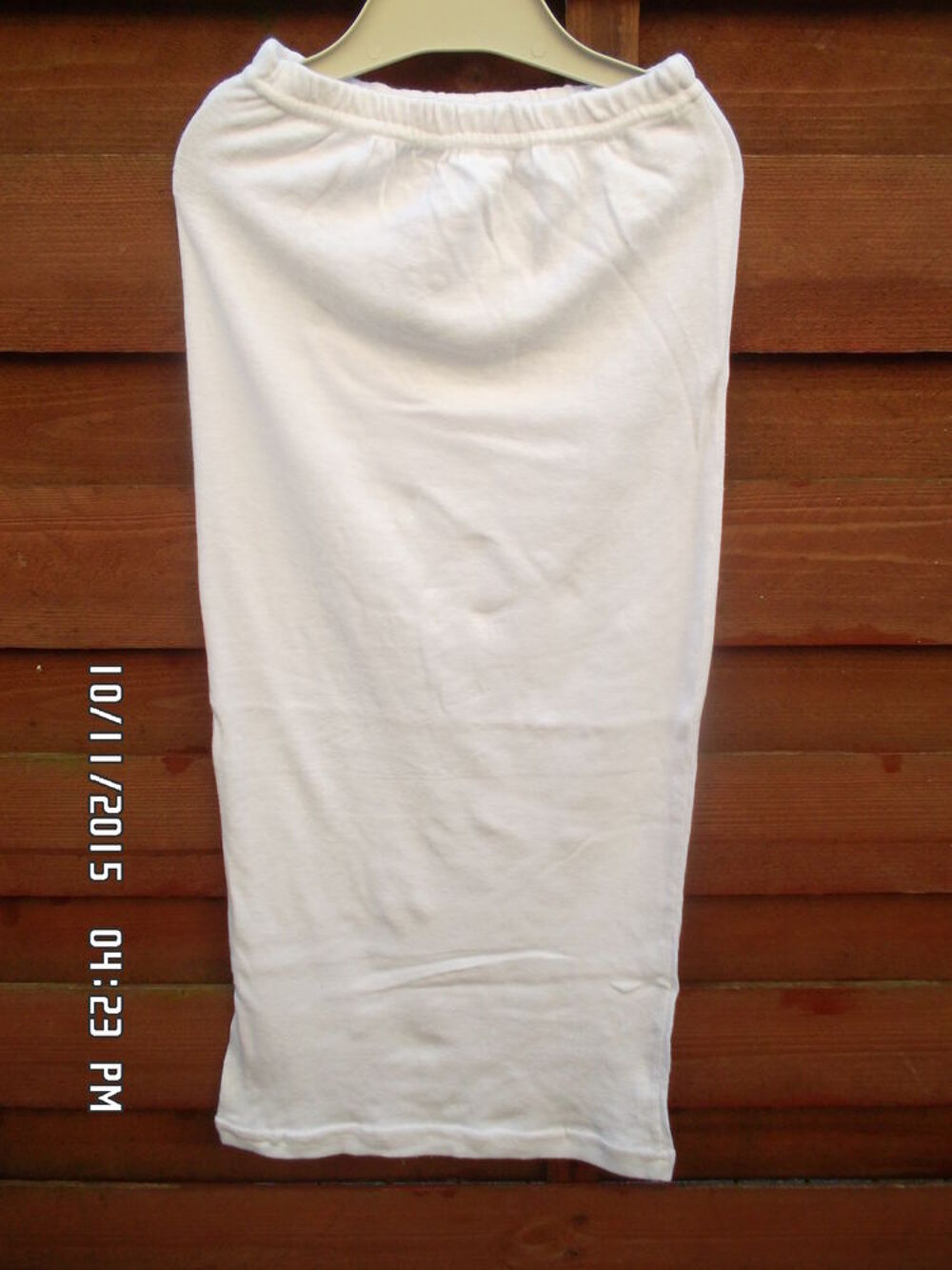 JUPE BLANCHE LONGUE*JUSTE 1E*KIKI60230 Vêtements enfants
