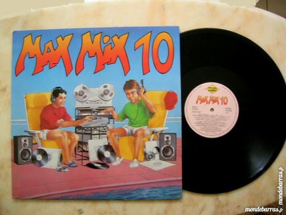 MAXI 45 TOURS MAX MIX N&deg;10 - Original Espagnol CD et vinyles