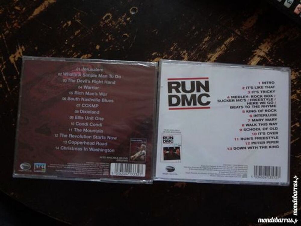 2 CDs neufs, jamais ouverts CD et vinyles