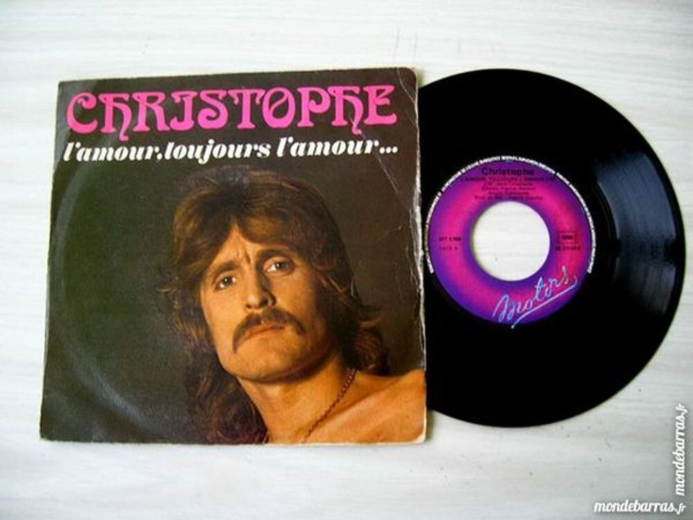 45 TOURS CHRISTOPHE/JARRE L'amour toujours l'amour CD et vinyles