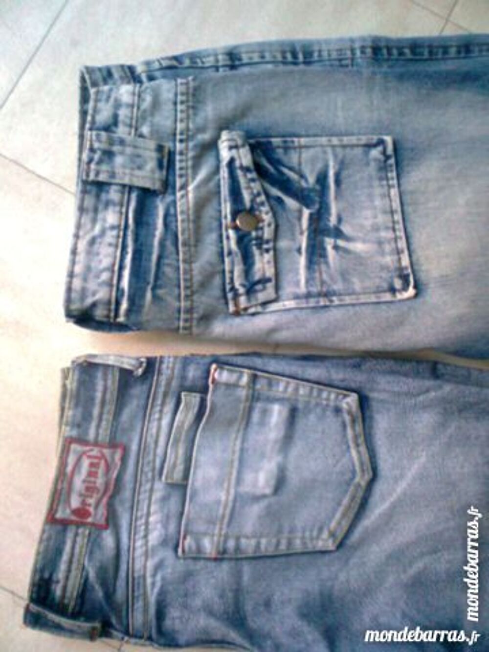 PANTALON jeans et pantacourt XXL . 46 - zoe Vtements