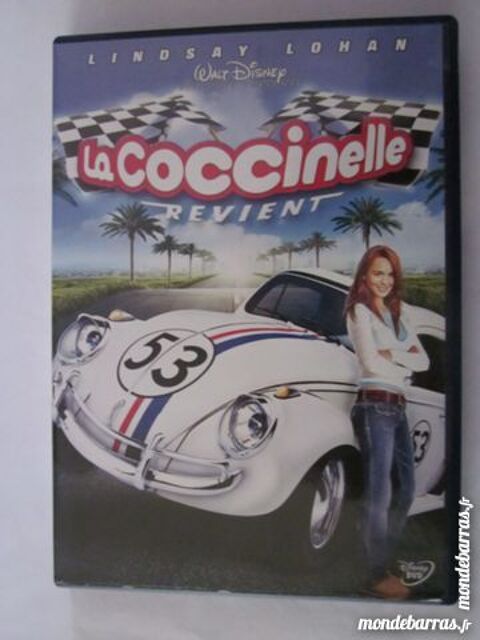 DVD -  DISNEY -  LA COCCINELLE REVIENT 5 Brest (29)