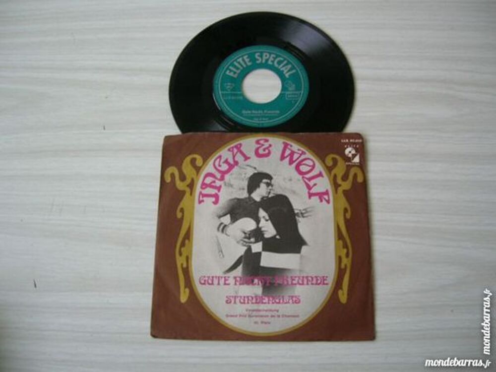 45 TOURS INGA &amp; WOLF Eurovision Allemagne CD et vinyles