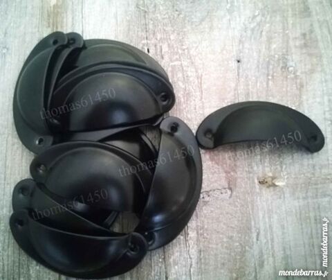 LOT 5 POIGNEE COQUILLE LOFT FER COLORIS NOIR 12 Banvou (61)