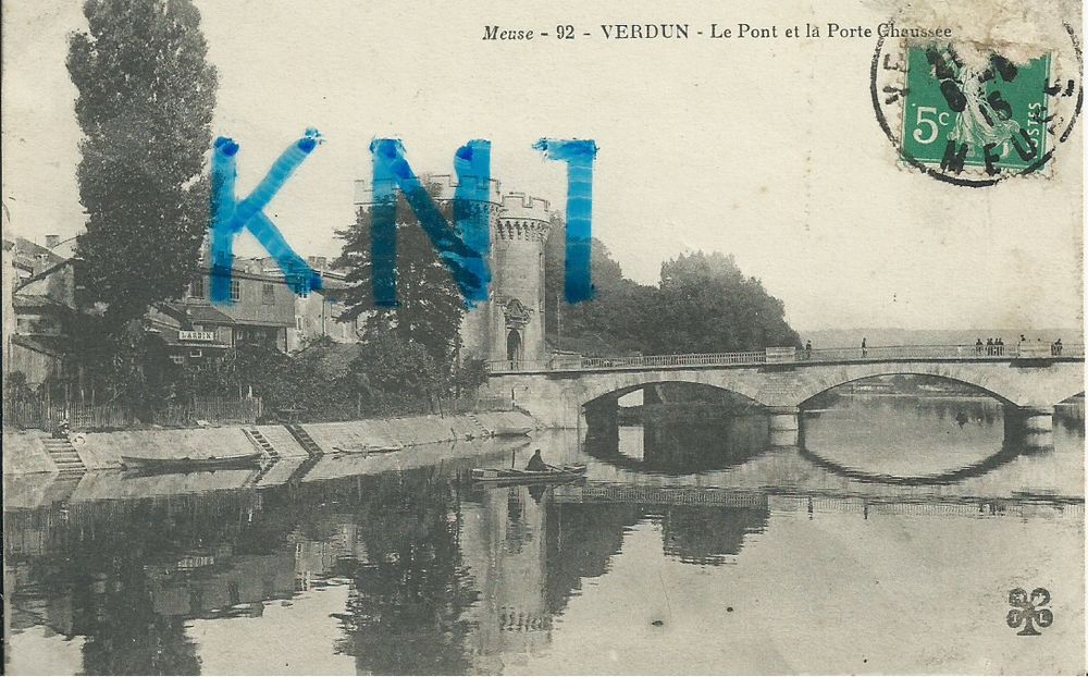 55 verdun, le pont 1915 