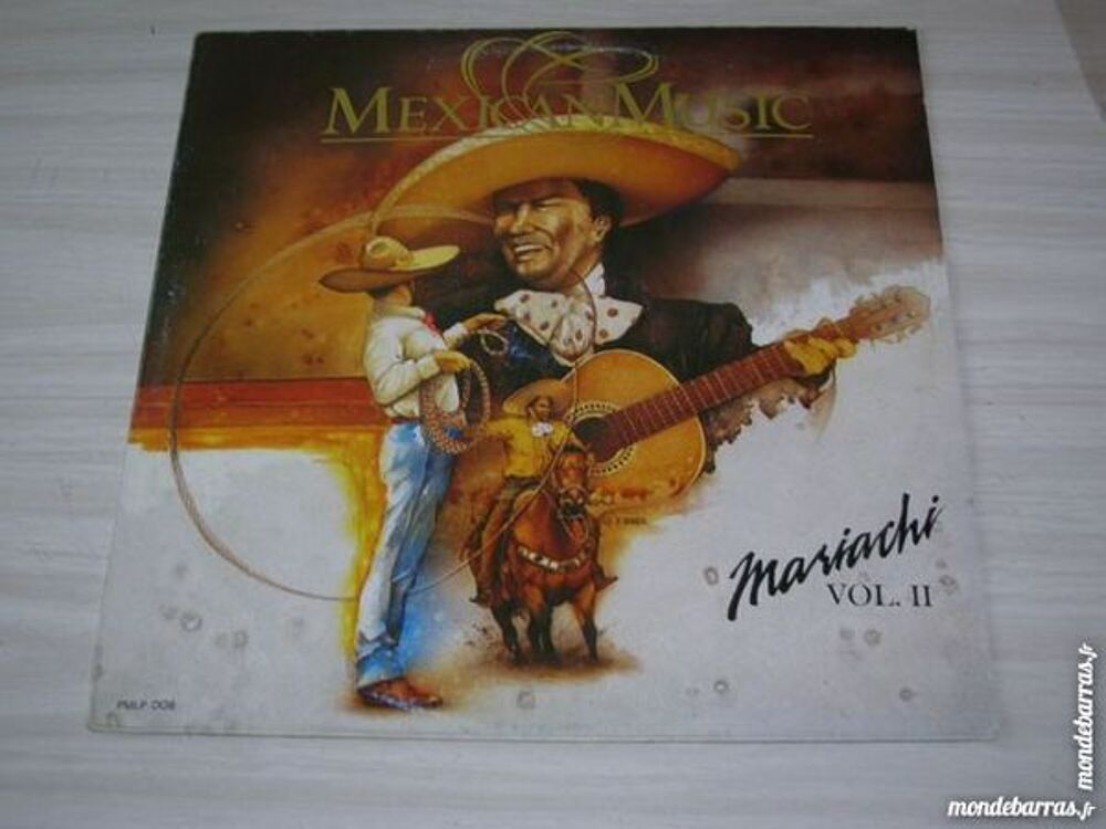 33 TOURS MEXICAN MUSIC MARIACHI VOL.II CD et vinyles