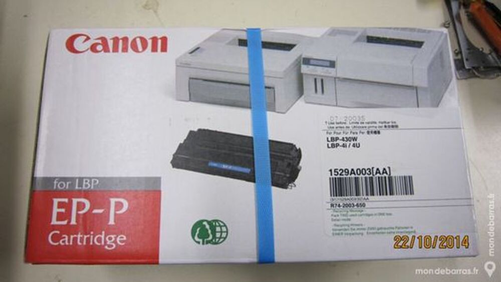 Toner d'origine NEUF CANON LBP ref:EP-A Matériel informatique