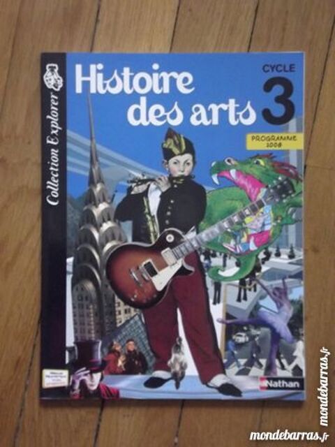 Livre scolaire Histoire des ARTS 5 Pontoise (95)