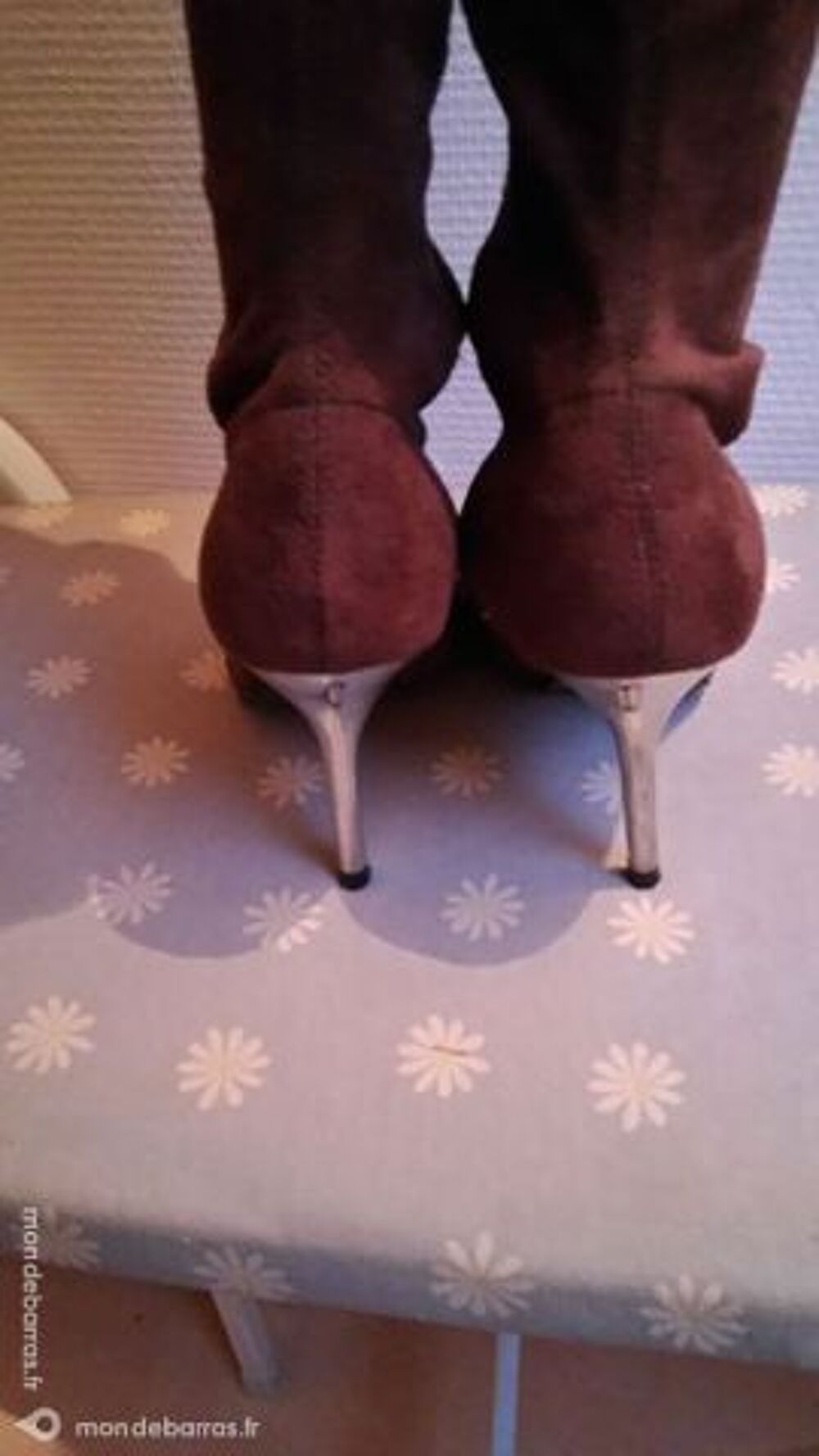 Bottes chocolat 38 sans marque Chaussures