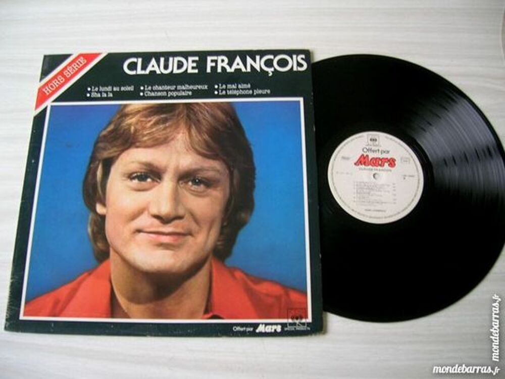 33 TOURS CLAUDE FRANCOIS Hors S&eacute;rie MARS CD et vinyles