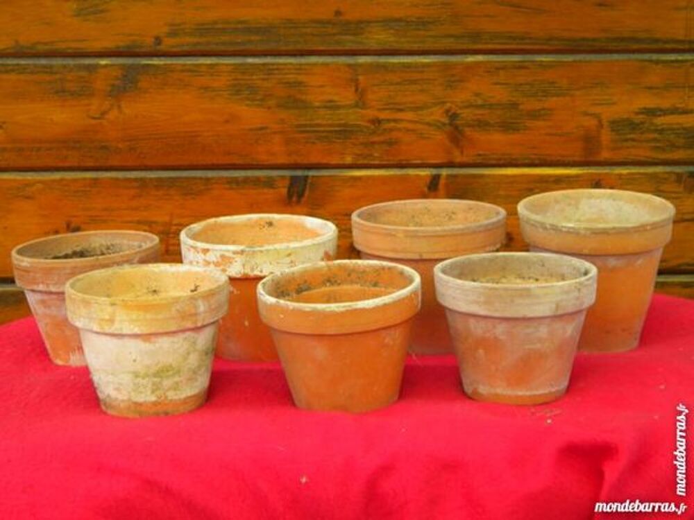 LOT de 7 POTS pour FLEURS Jardin