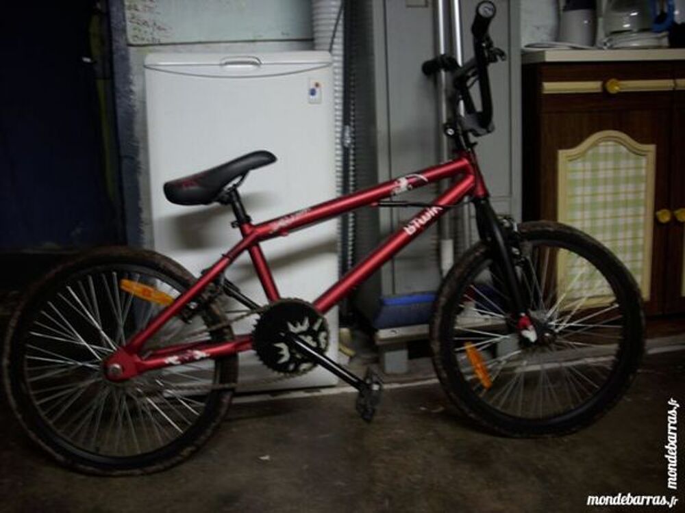 Bmx btwin online rouge