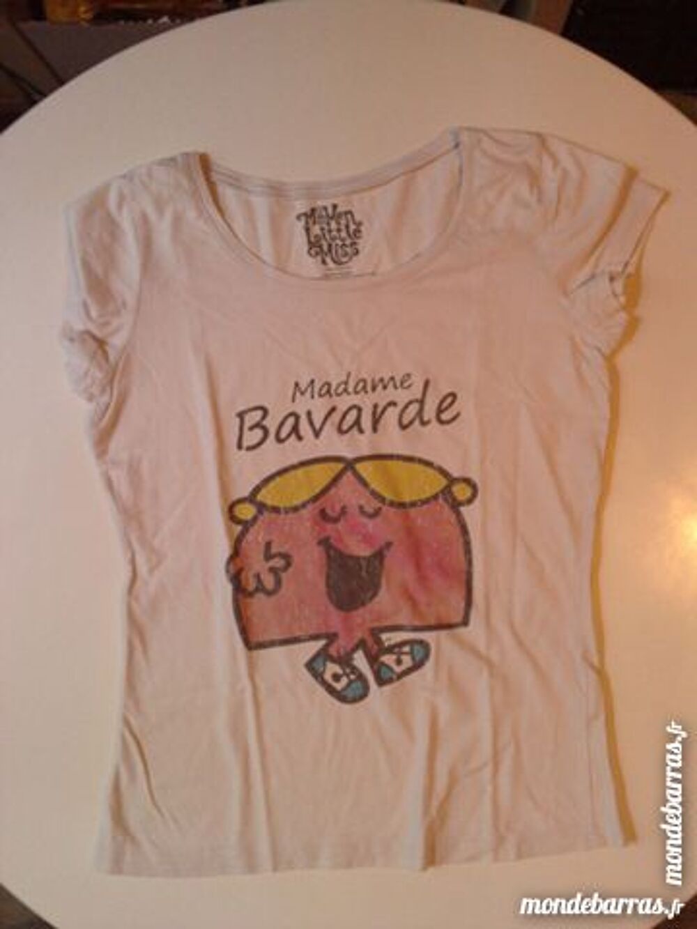 T Shirt Madame Bavarde Vêtements