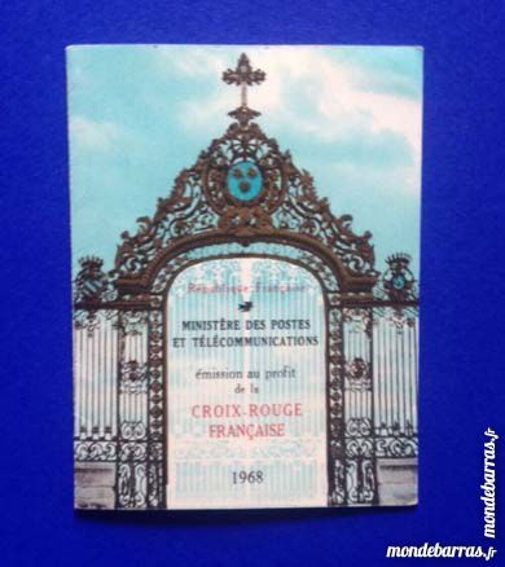 Carnet de timbres Croix Rouge - 1968 