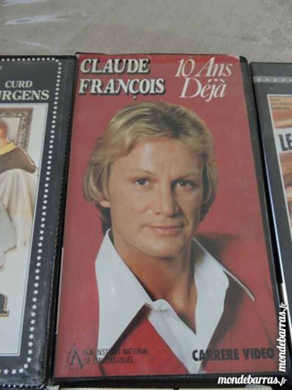 6 cassettes VHS DVD et blu-ray