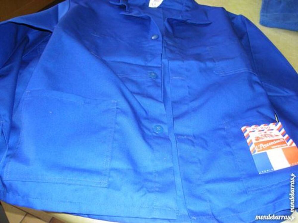 veste de travail neuve bleue 50/52 Vêtements