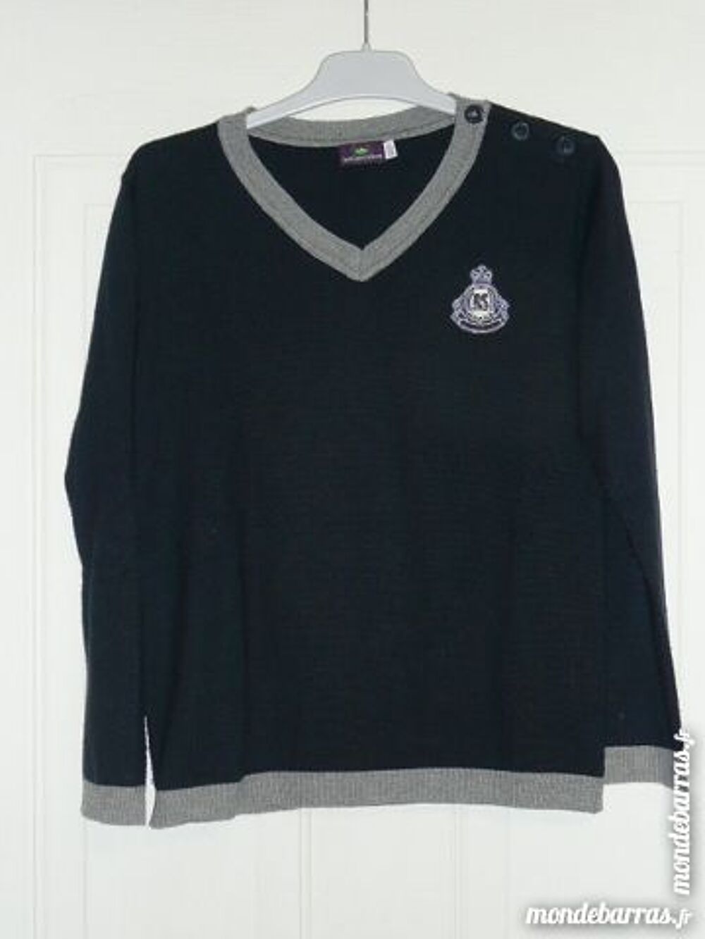 PULL-OVER BLEU SERGENT MAJOR 10 ANS Vêtements enfants